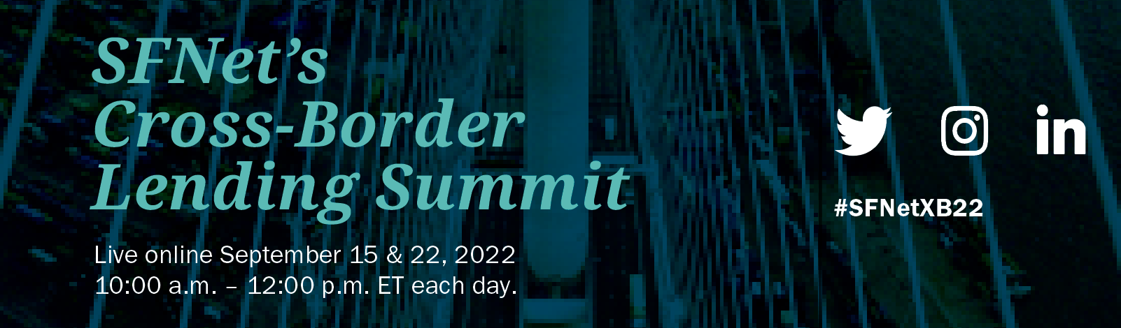 Cross-Border Lending Summit 2022 logo